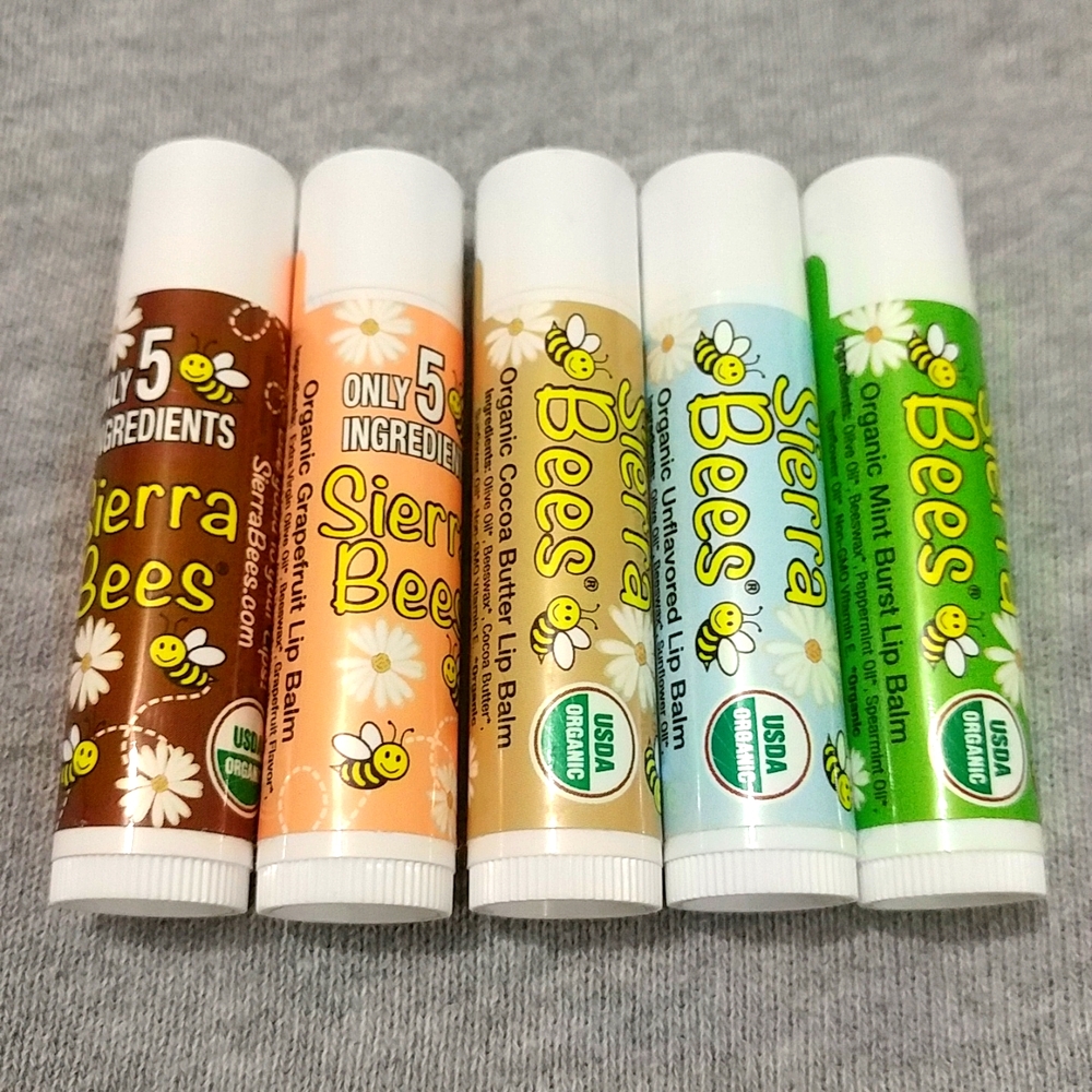 💖2/$30💖 Sierra Bees Lip Balm Bundle